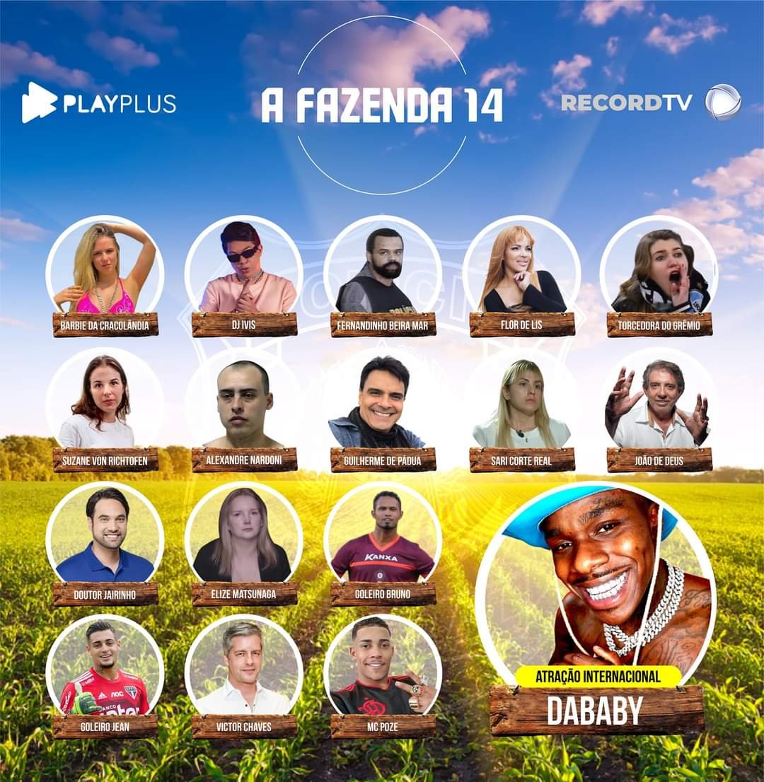 Central Reality on X: O elenco oficial de A Fazenda 14 #AFazenda   / X