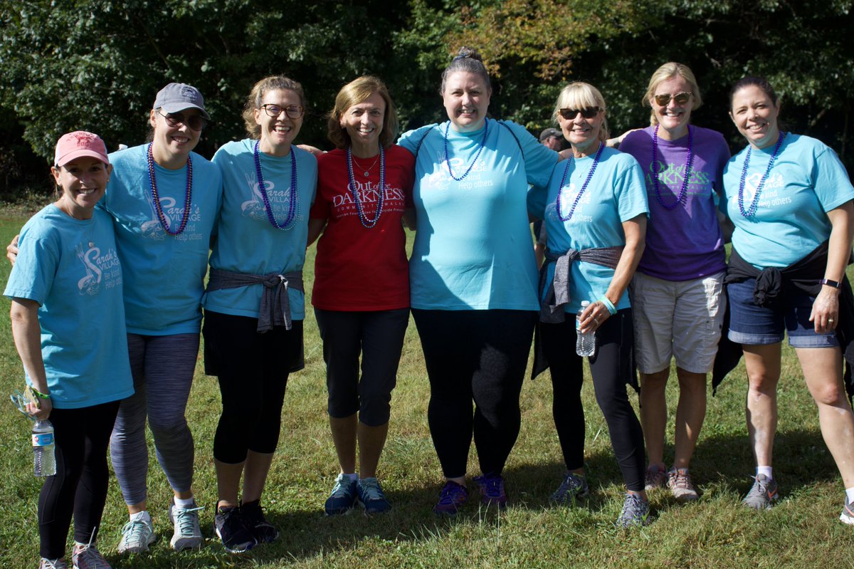 Thank you for supporting Sarah’s Village and the AFSP Out of the Darkness Walk! #NMSPride