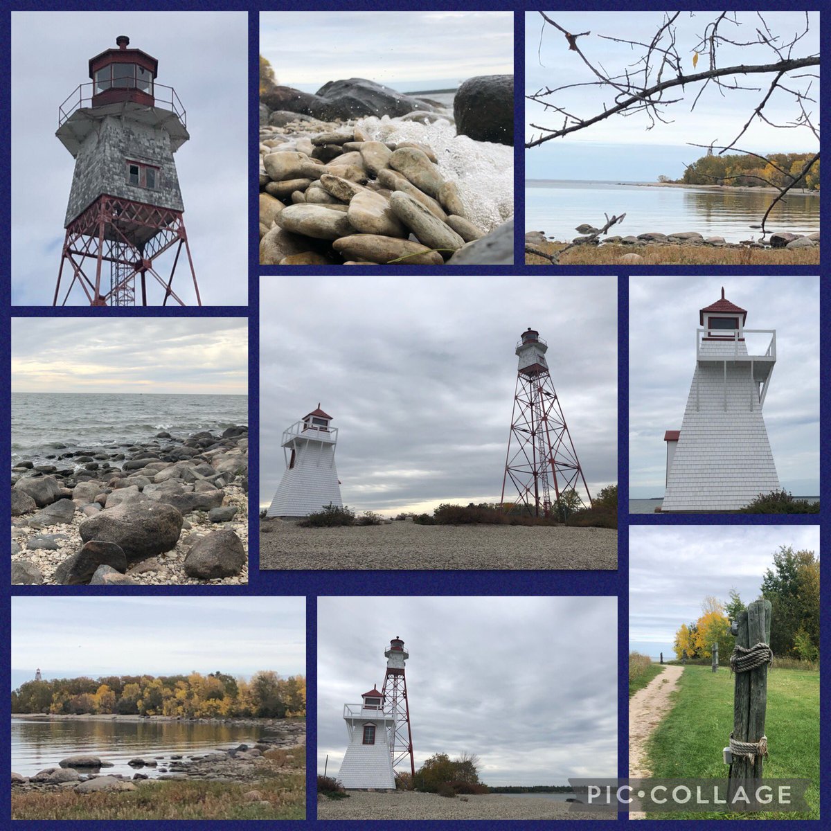 MichelleSSacco's tweet photo. #Explore150 road trip to the Icelandic Bridge in Riverton, a hike to the Hecla Lighthouses, followed by a pickerel dinner at Kris’s in Gimli. #ExploreManitoba https://t.co/8YTaYz7DEI