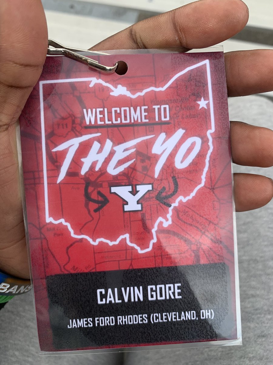CalvinGore8's tweet photo. Had a Great Unofficial Gameday Vist at Youngstown State University 🔴⚫️ @ysufootball @CoachNardo27 @fbcoachdp @CoachCStalnaker #theyo https://t.co/EQv6qZabOL