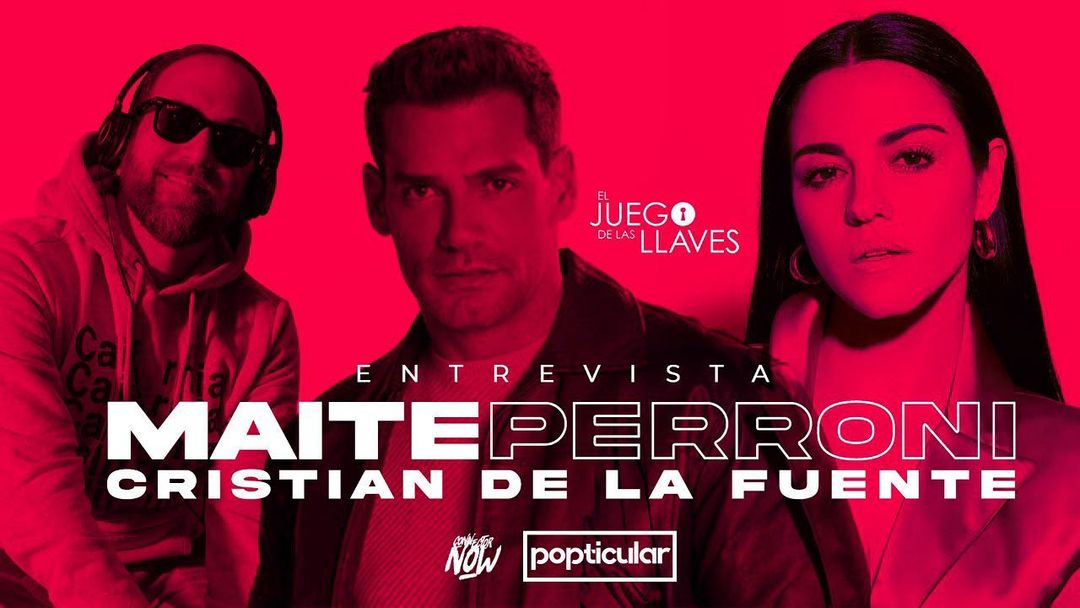 DianaArce23's tweet photo. Maite Perroni, Cristián de la Fuente y "El Juego de las Llaves". #Popticular. 🔑

#CristiánDelaFuente #MaitePerroni 
Link: https://t.co/IMXncNHZJA https://t.co/kC2D7r6Xph