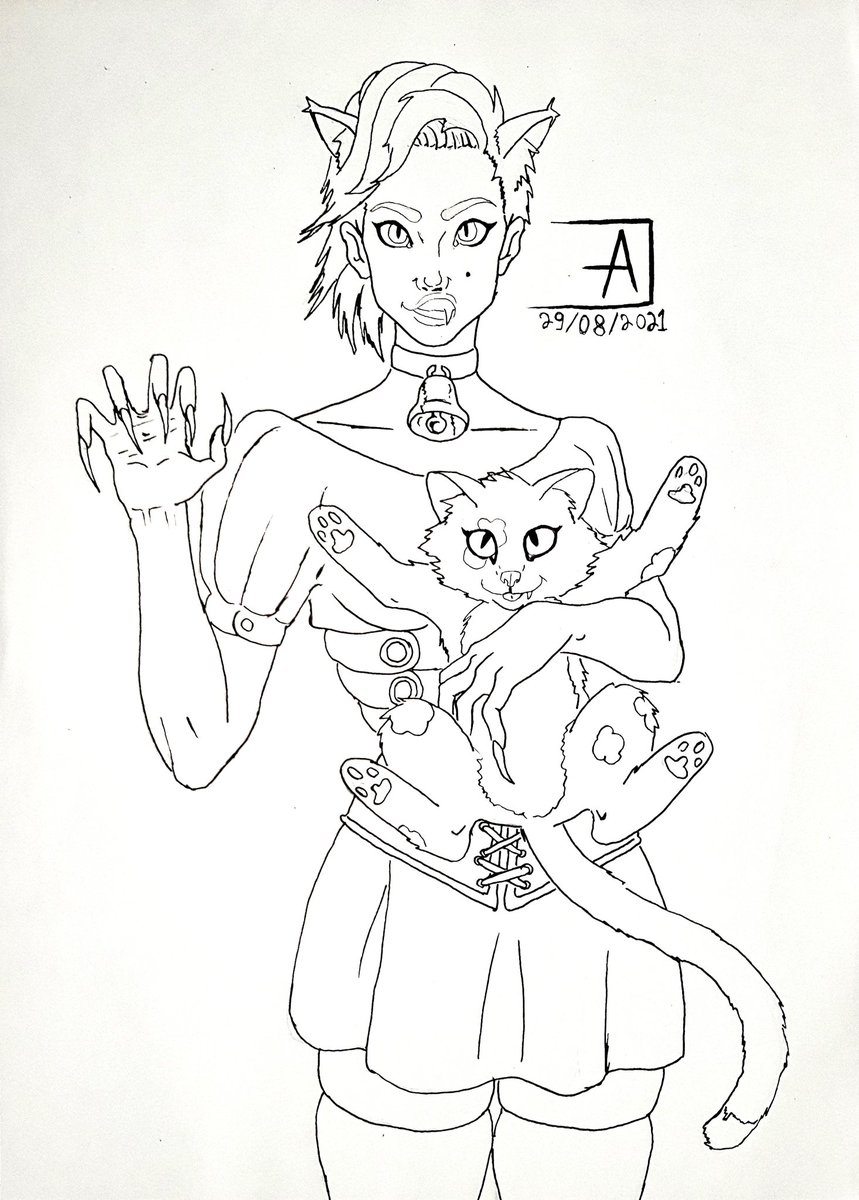 andersonvash's tweet photo. Little Cat 🔥💙

  #tattoo #artist #artesvisuais #artenopapel #darkanime #darkart #darkartists #dark #gothicdrawings #gothicarts #gothicart #gothicilustration #gothicdraw #gothic #gothicsketch   #manga #desenhoamão #cartoon #anime #artesensual #Colorart #artecolorida https://t.co/glvyugmElP