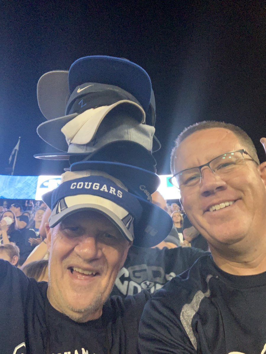 CougsRMR's tweet photo. Tower it up! #TDTower #BYUFootball Section 128 row 2 seats 14&15! #GoCougs https://t.co/kHs9WPFHwf