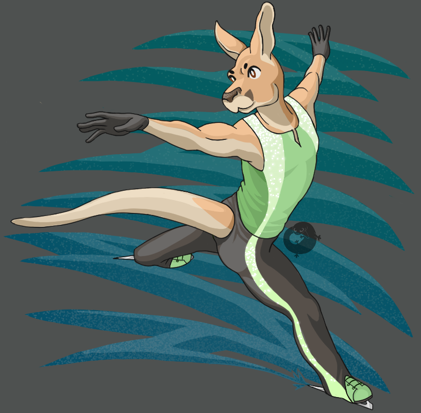 aspotofsal's tweet photo. all the cool kids are doing it? here's a Blades of Furry OC. he's a prankster with a killer kick, and also will spend way too long telling you about his totally real cousin the drop bear who once straight up murdered a dude 
#BladesOfFurry #fanart #OC https://t.co/wMCtK4aFzX