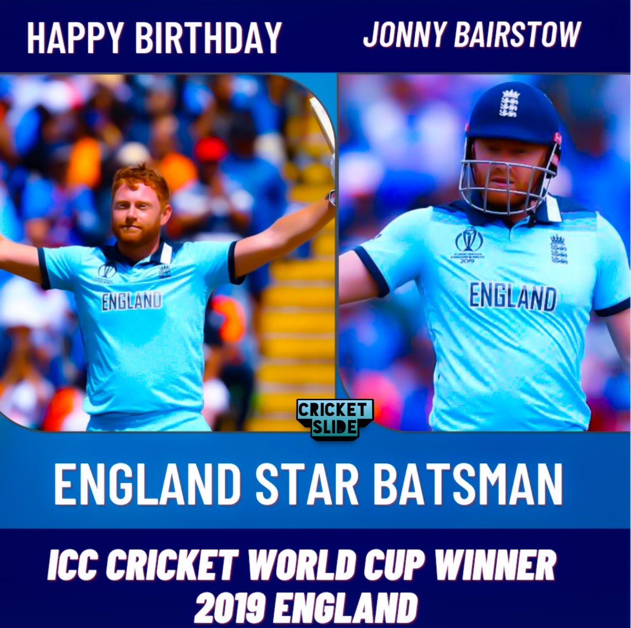 Happy Birthday Jonny Bairstow                 