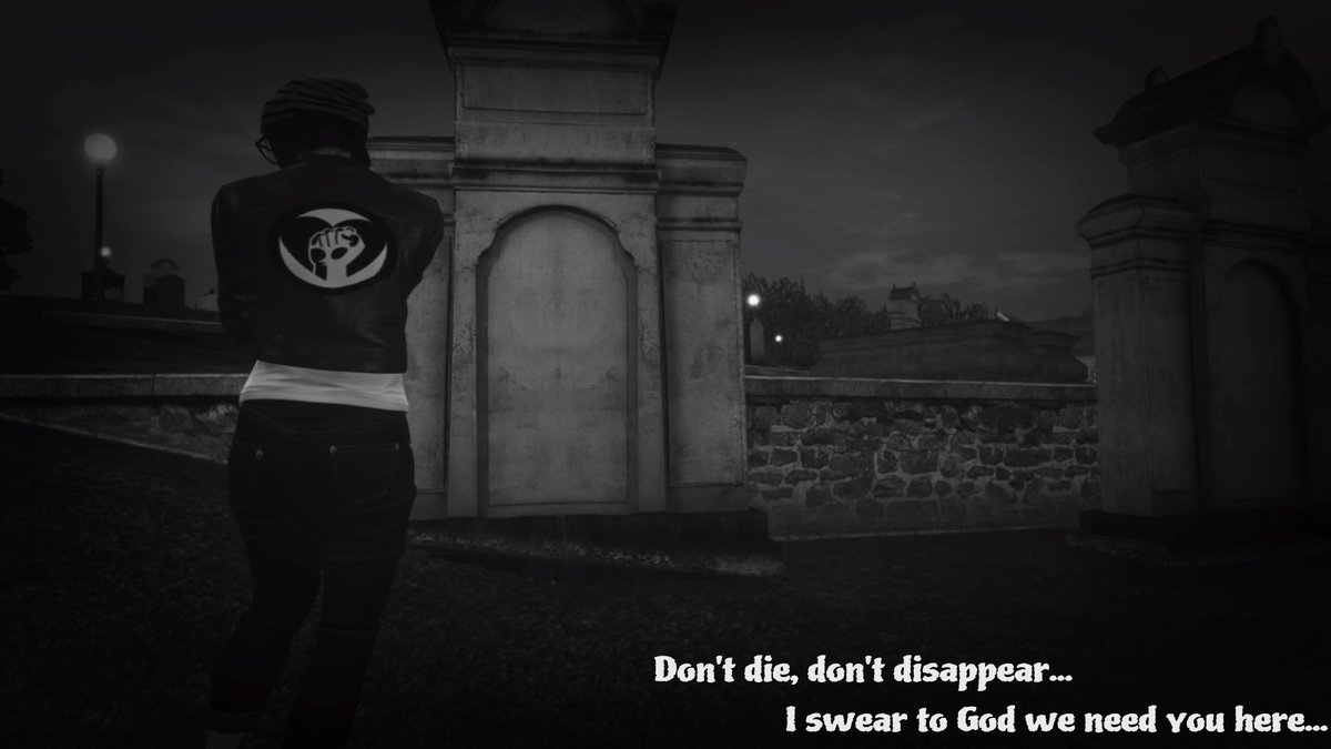 RavenCrowes's tweet photo. I rather hear your story than your eulogy... @RockstarGames #snapmatic #snapmaticart #RockstarGames #gtaonline #lyrics #MatthewRyan #PS5Share #IJustDieLlikeAviator https://t.co/htgdqhbLah