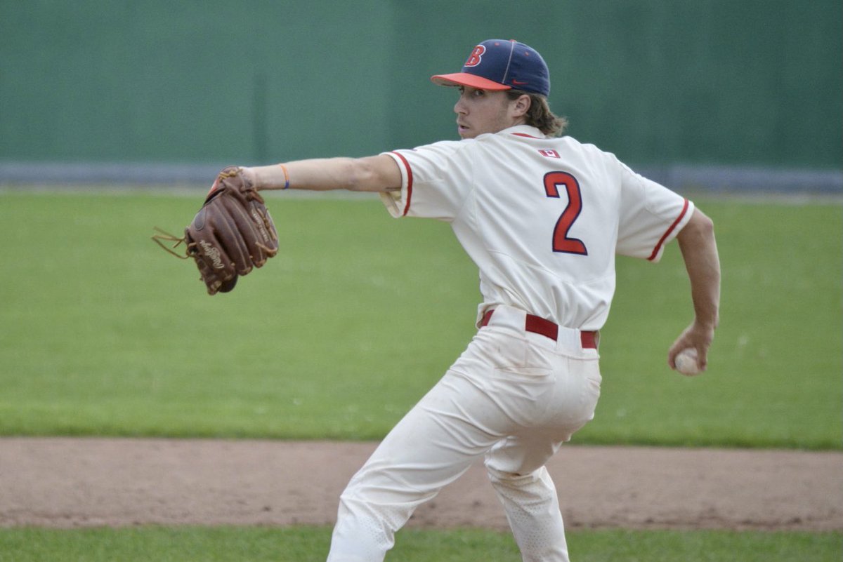 brockbaseball's tweet photo. Top performers from Saturday’s double-header sweep…

Bryn Sanford
7-9, 5 R, 8 RBI, HR

Tyler Giancos
4-6, 2 R, 4 RBI

Brandon Underhill
4-8, 7 R, 4 RBI
5 IP, CG, 3 ER, 2 K

Connor Ambrogio
7 IP, CG, 2 ER, 10 K

📸: @jonahdayton, The Brock Press

#WeAreBadgers https://t.co/ijZ7bJ9zPi