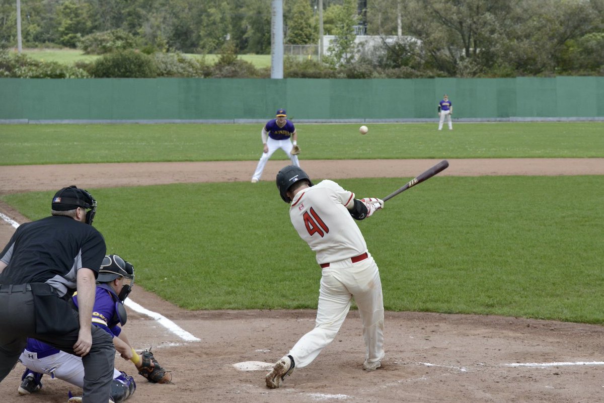brockbaseball's tweet photo. Top performers from Saturday’s double-header sweep…

Bryn Sanford
7-9, 5 R, 8 RBI, HR

Tyler Giancos
4-6, 2 R, 4 RBI

Brandon Underhill
4-8, 7 R, 4 RBI
5 IP, CG, 3 ER, 2 K

Connor Ambrogio
7 IP, CG, 2 ER, 10 K

📸: @jonahdayton, The Brock Press

#WeAreBadgers https://t.co/ijZ7bJ9zPi