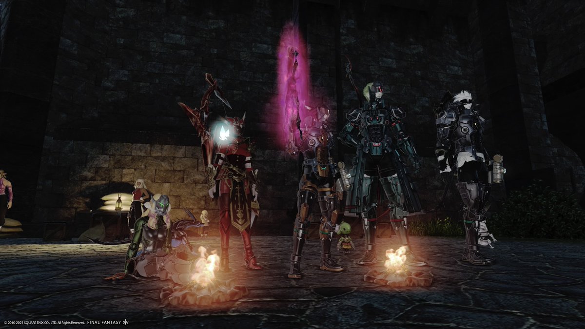 Nae41074490's tweet photo. @ffxivpvprevival A fun night with #FFXIVRobots in the Aether DC https://t.co/kkbq1kYlm1