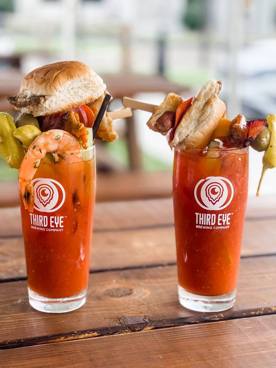 ThirdEyeBrew's tweet photo. Tomorrow’s the day! We open at 11 AM. 

#SundayFunday #hairofthedog #BloodyMary #ChickenWaffles #GoodThingsAreBrewing #GoodThingsAreCooking #LiveLifeDoGoodDrinkBeer  #DrinkLocal #Sharonville #OhioCraftBeer #CincyCrafted #ohioontap https://t.co/bJvTVE7JzO