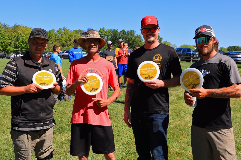 Thanks to Suburban Lawn and Garden and all those who played on the Thornfield Disc Golf Course to support our conservation work at the Kansas Land Trust. #kansaslandtrust