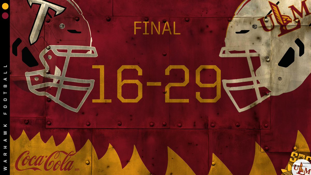 ULM_FB's tweet photo. #TroyvsULM https://t.co/LbNbKZzqiy