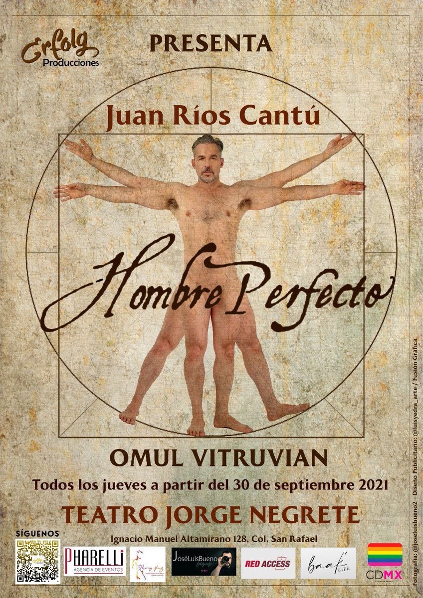 Mañana domingo aprox a las 11:00 hrs. lanzamos dinámica para ganar pases para el estreno de #HombrePerfecto con #JuanRiosCantu este lunes.
¡Pendientes!