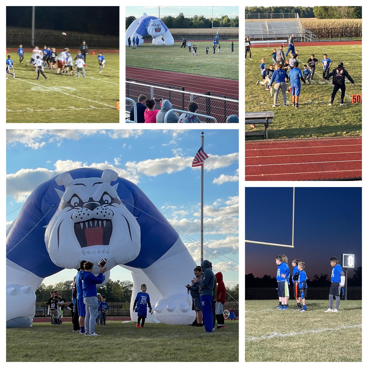coach_king_ohs's tweet image. Great night tonight wrapping up our 2021 Bulldog Flag Football League. The weather was beautiful, the bulldog was up, the lights were on, the stadium was bumping, and nearly 40 future Bulldog football players got a taste of Friday Night Lights!
#WeTheDogs #futurebulldogs