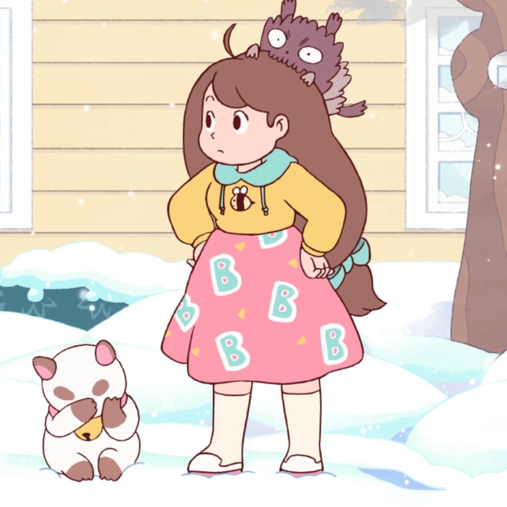 plussizeotd's tweet photo. today's plus size character of the day is bee from bee and puppycat! https://t.co/YAYaXfENKz