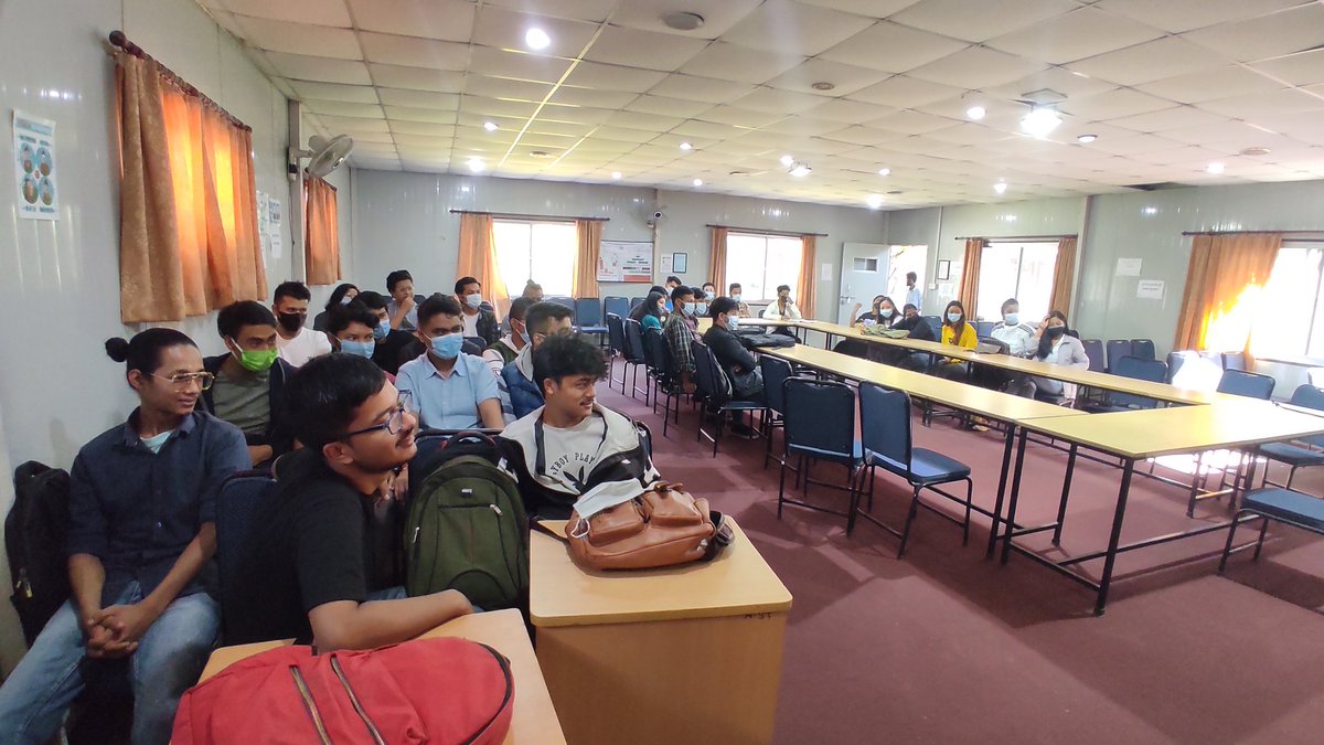 AryalNishan's tweet photo. Wounderful.session on AI  ML and Data Analytics by #LavaKafle 

#learning #sharing #msftevents #community #collaborations https://t.co/ALfX3IJCgZ