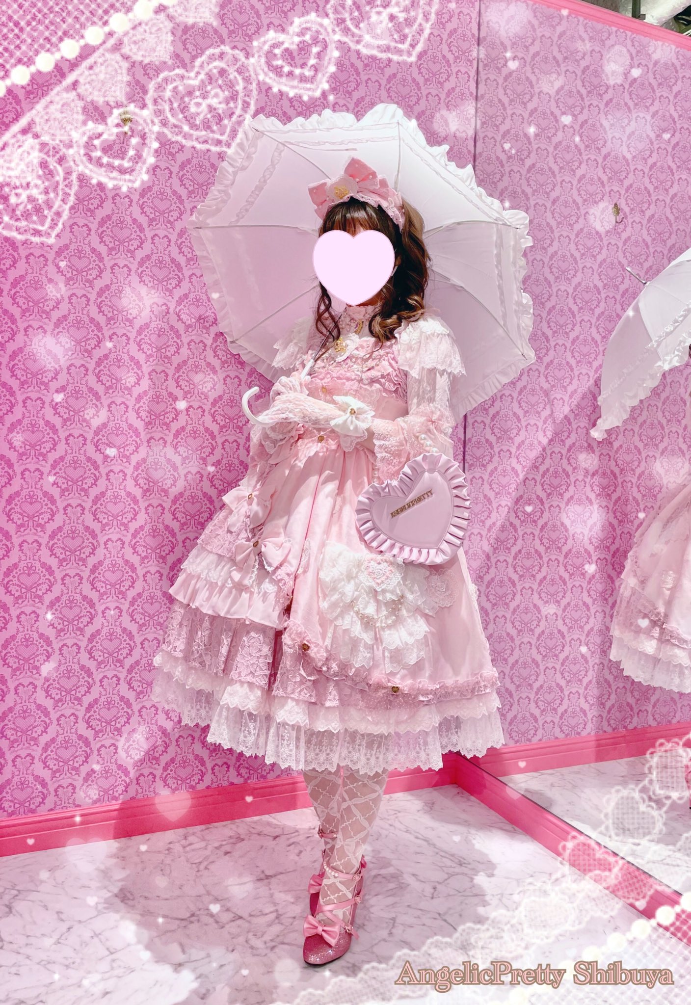 Angelic pretty beating heart ジャンパースカート