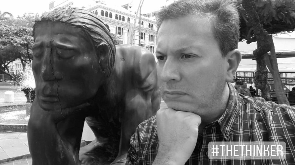 EdmundoCalero's tweet photo. "El secreto de una buena vejez no es otra cosa que un pacto honrado con la soledad." #CienAñosdeSoledad #DeloGeneralaloParticular #TheThinker https://t.co/rX6lLicH7S