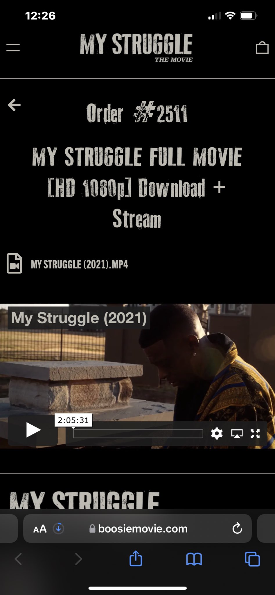 boosie my struggle full movie 123movies