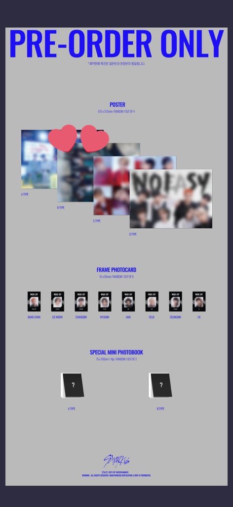 wtt stray kids noeasy poster canada, maybe usa                                                   have poster d version, want poster b version. DM if interested or for more questions❣️tags: <a href="/starrystaytrade/">StarryStays for your Trades/Sale/ISOs</a>, <a href="/skztrade/">Stray Kids Trade</a>, wtt, skz, ver., vertical, can, america