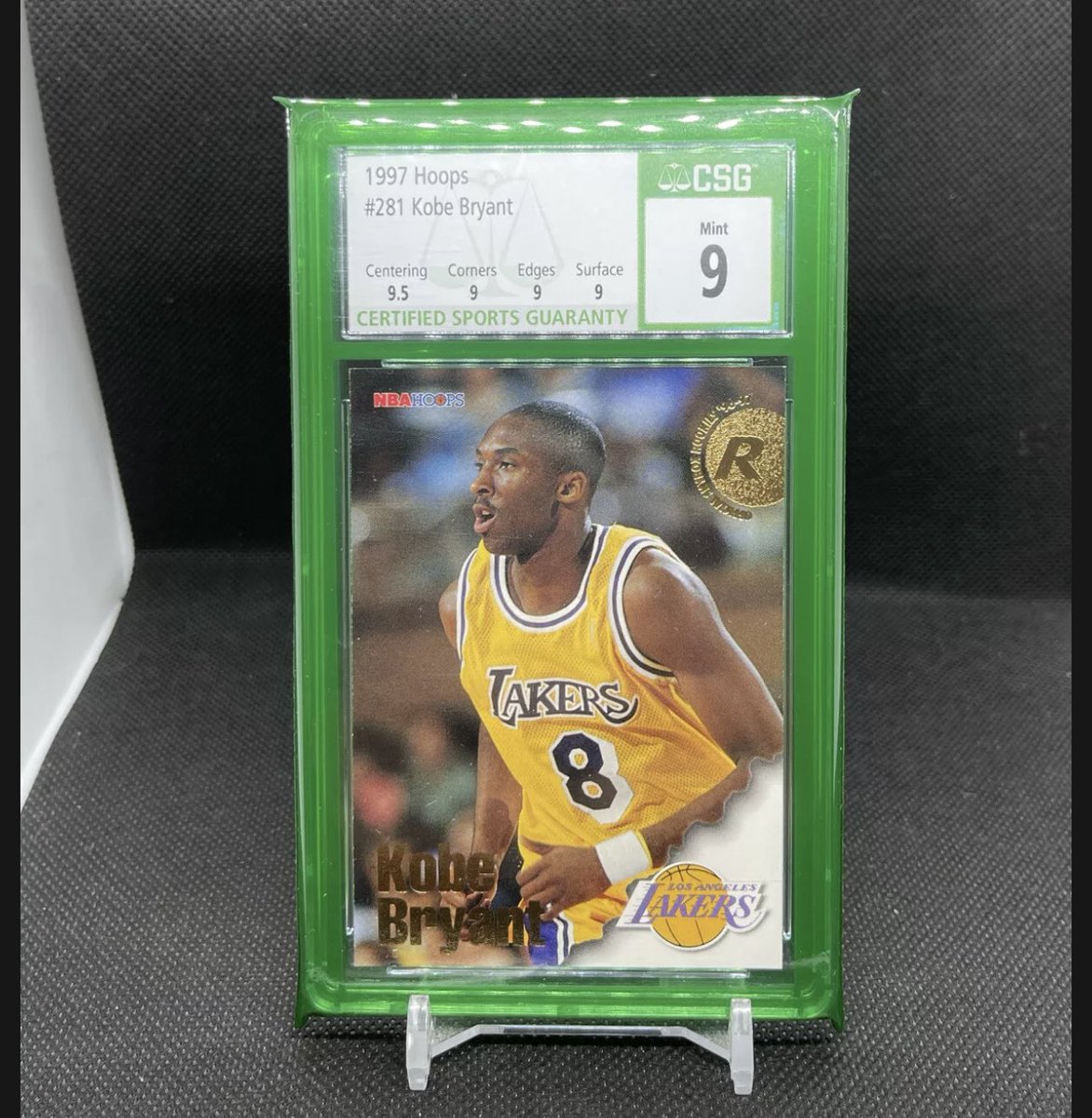 Giveaway! 🚨 

RT and follow to win this Kobe Bryant Rookie 

Winner picked next week! ✨