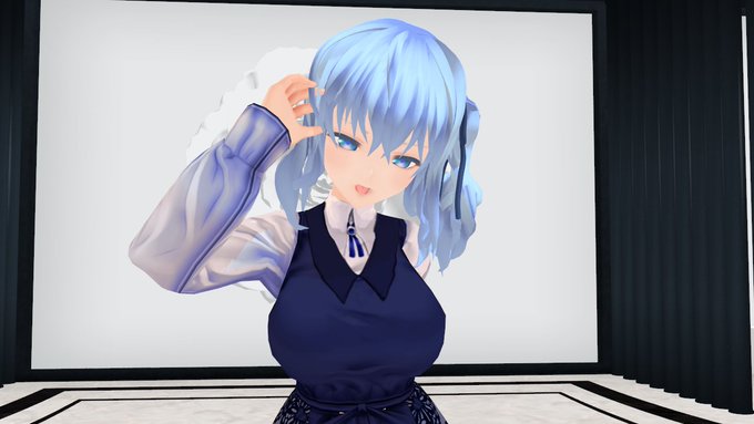 顔が良かったのでスクショだけ撮ったけど、モーション調整がそこそこ要りそうなので製作は一旦お見送りした。 