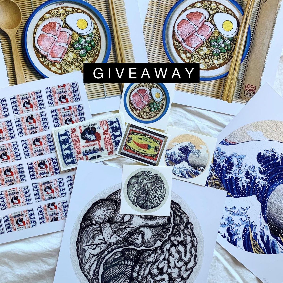 ByRumin's tweet photo. Hi All! Thank you for sharing my previous reel! Really appreciate all the kind support. I am doing a prints and stickers giveaway on my IG https://t.co/yovXsHWAo6 and will be choosing 5 winners. So head on over if you like to participate in my giveaway 💖 https://t.co/dRWwhok8Oo