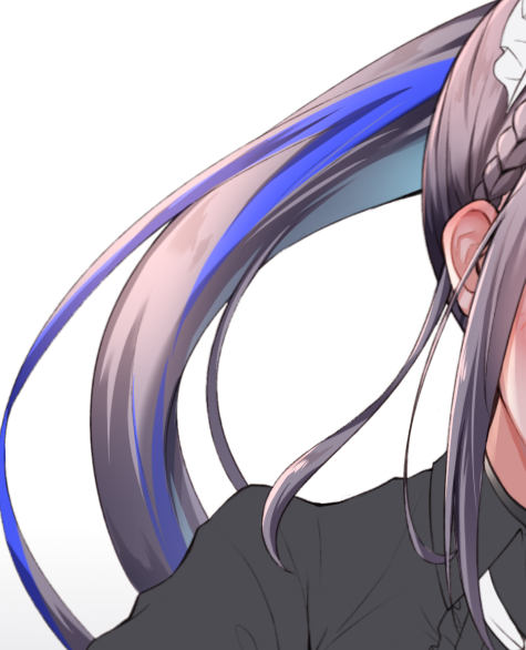 「髪塗った後仕上げで毛追加するんだけどこれ描いてるときめちゃ楽しいからおすすめ!ス」|とき@VGGC5th【B01-02】のイラスト