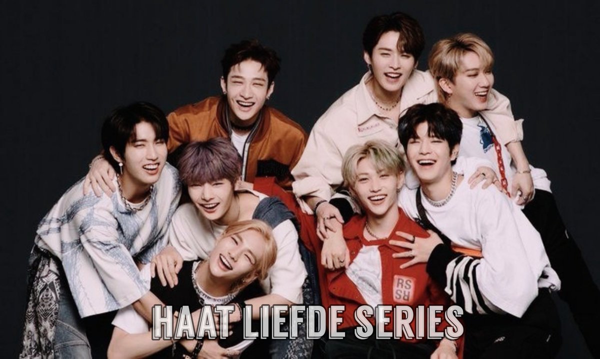 gagwanzficx's tweet photo. haat liefde series
-skz au series- 

four different stories about love, friendship, war of hearts, letting go and starting again. https://t.co/LCsRcNZm1l