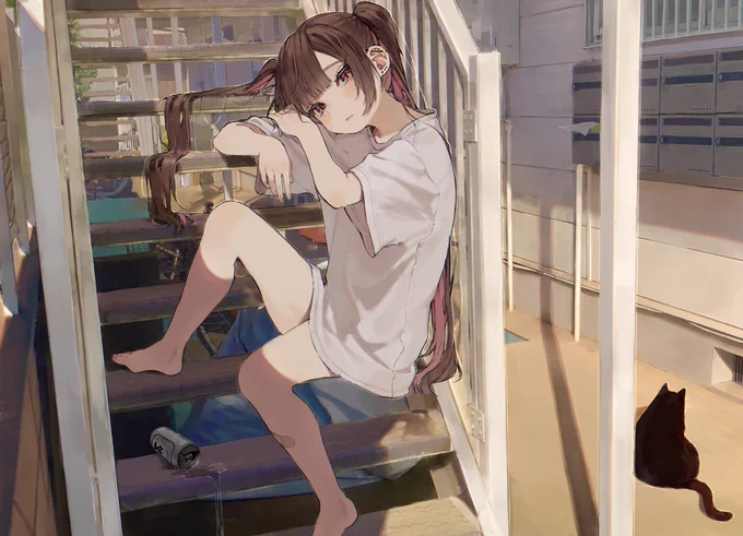 日常に溶け込むような絵を目指してます 