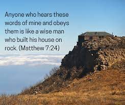 AugieTex's tweet photo. The Lord has told us:  #BuildOnRock ✝️ 

#Amen    #SoBeIt    #BlessedSunday https://t.co/CwbBgDWGji