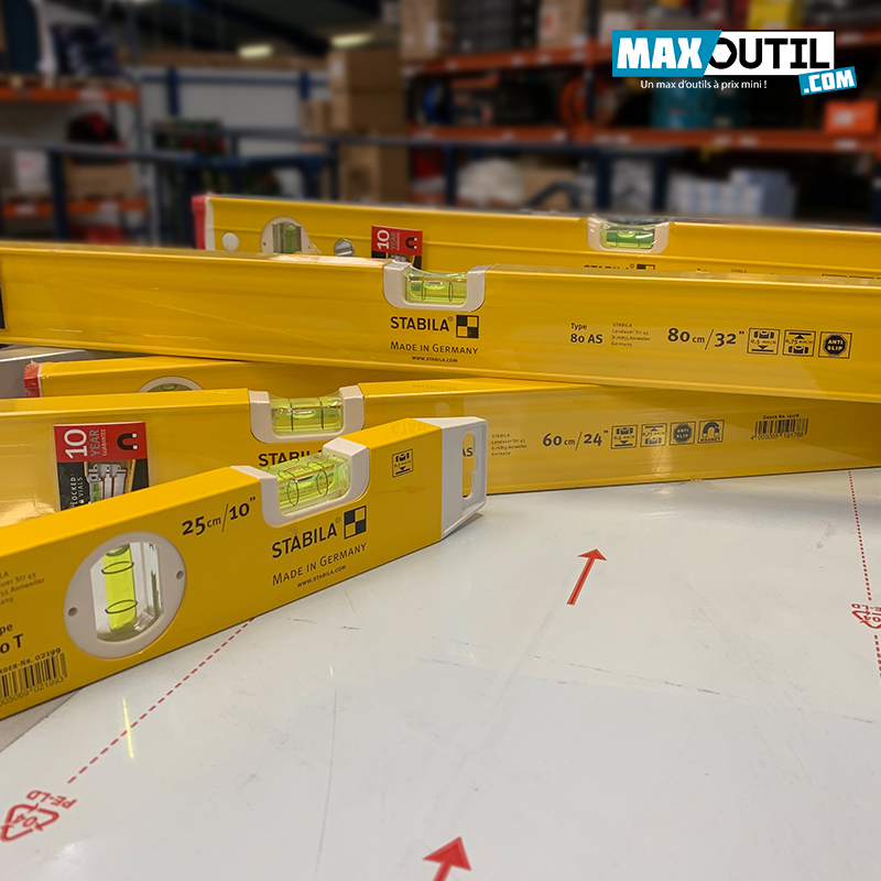 Maxoutil's tweet photo. 📏 Vous cherchez un niveau à bulle précis, fiable et robuste ? Alors retrouvez la gamme complète STABILA 🟡⚫
👉https://t.co/3GEEvOMHaJ

#niveau #mesure #stabila #bricolage #outils #outillage #maxoutil #ecommerce https://t.co/6RNzJphf31