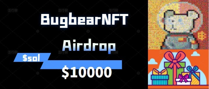CryptoTownEU's tweet photo. 🚀 Airdrop: BugbearNFT
💰 Value: BugbearNFT worth $50
📅 End Date: 5th October, 2021
🏦 Distribution Date: After the end of the campaign

Go to the Airdrop Page
https://t.co/7oN5aCDR4r

#Airdrop #Airdrops #Crypto https://t.co/oeF2GrKWxD