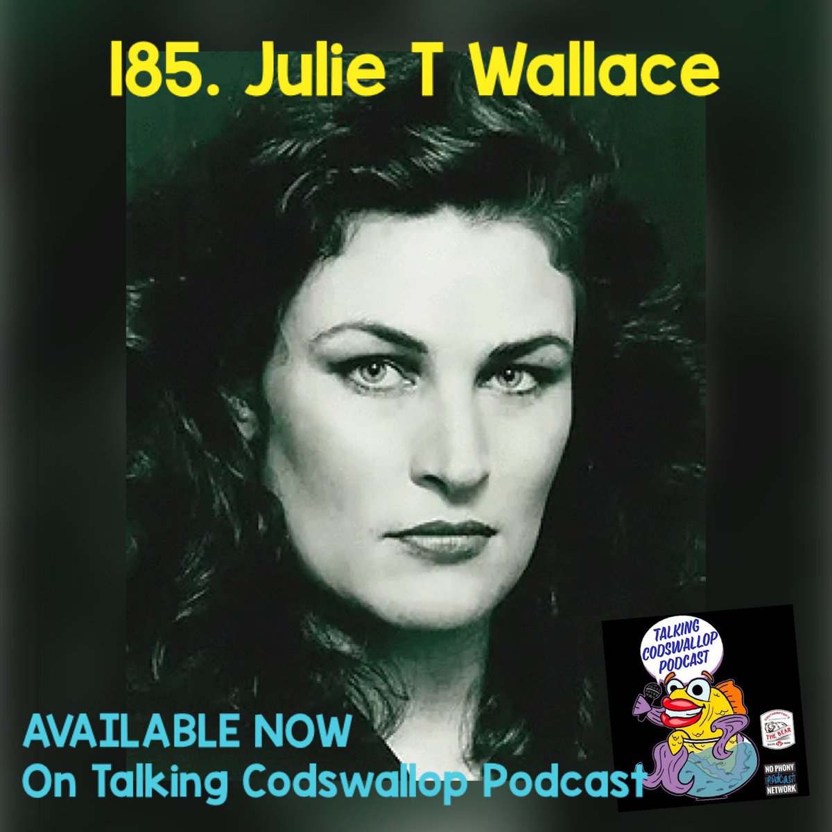 185. Julie T. Wallace @JSTheVoice1 managed to sit down & talk with the one & only #SheDevil & #BondGirl @julieTwallace. This interview was beyond brilliant! Enlightening, entertaining & amusing! #NoPhony #WLIPodPeeps #BondJamesBond #BondIsBack #Podcast #Comedy