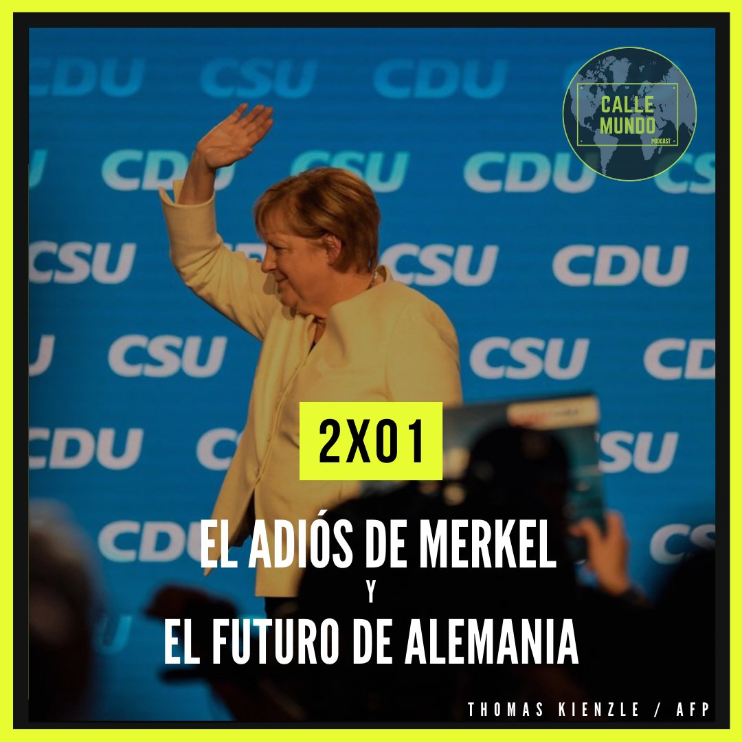 callemundopod's tweet photo. 🌎🎙 EPISODIO 1 X 02 DISPONIBLE!!

🇩🇪 El adiós de Merkel y el futuro de Alemania🇩🇪

Nos acompañan en este apasionante viaje @EmilioOrdiz  @hphernaiz  @raulgilb del podcast @cancillercrisis 

Link para escuchar aquí:
https://t.co/qlUSMFNhsR https://t.co/emBG6TkLRk