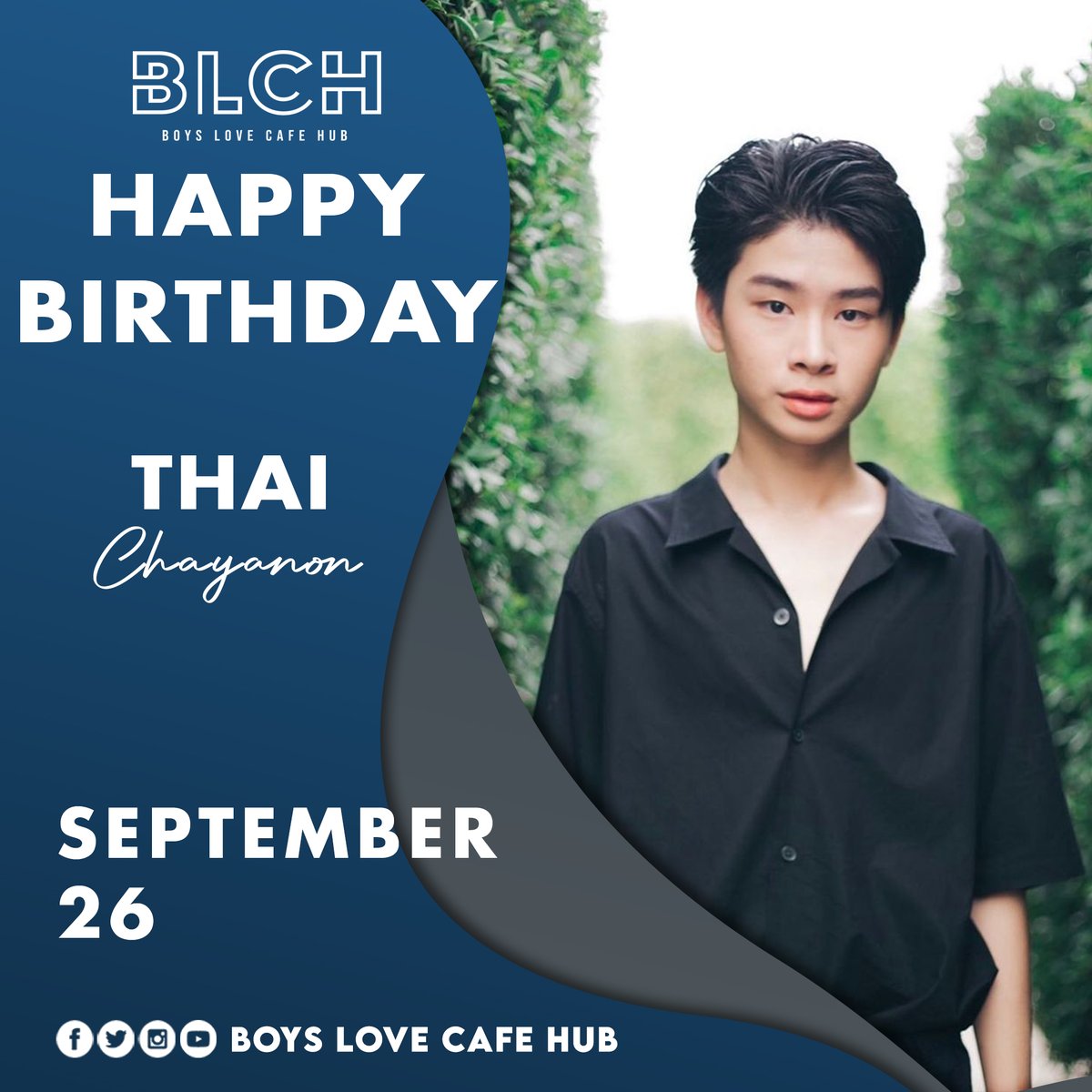 boyslovecafehub's tweet photo. Happy Birthday, Thai Chayanon! 🎉💙🎂 @thaichaya
Did you know?
Chayanon Phakthin is also member of 1DAY Project. He is also one of the supporting cast on Friend Forever and Y-Destiny the Series.
#ThaiChayanon #thaicyn
#เทดดี้ของไทย https://t.co/c9F4uTEee9