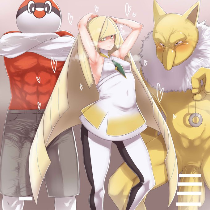 明日仕事で遅くなる可能性が出てきたので、一日早いけど今月の27日絵のルザミーネ、デフォ複と肌色対策の褐色肌水着

後ろはいらなかったかもしれない・・・ 