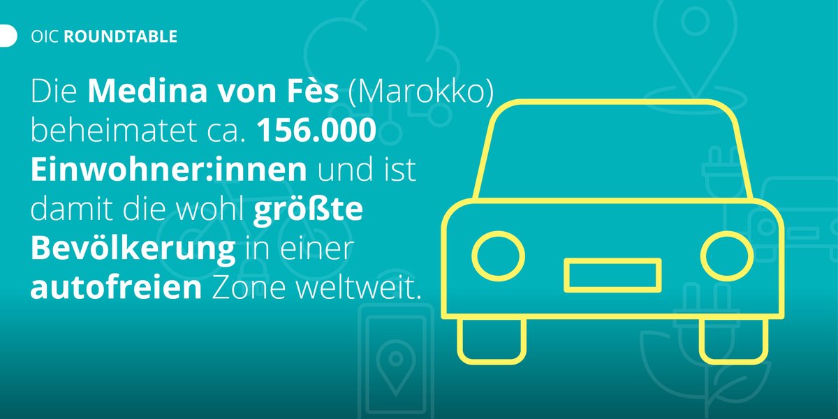 Wusstet Ihr schon...? #FUTUREMOBILITY

Morgen findet um 14 Uhr unser Round Table zur Zukunft der Mobilität mit nationalen und internationalen Expert:innen statt. 

Seid dabei: openinnovationcity.de/aktuelles/even…

#OpenInnovation