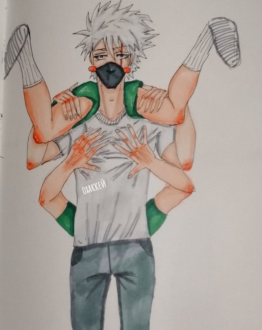 carmine729's tweet photo. #NARUTO #KakaGai https://t.co/QzVgYbxzGE