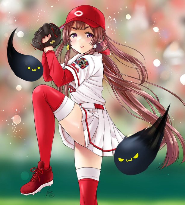 カープ女子のtwitterイラスト検索結果