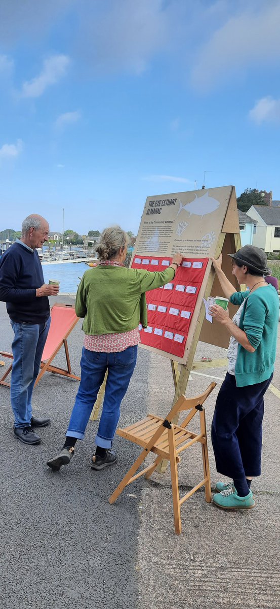 lindseyexeter's tweet photo. Pop down to Topsham Quay today to learn about @Tidelines1 and how we've been working with @UniofExeter and communities up and down the Exe Estuary https://t.co/ZggrLPqE0F