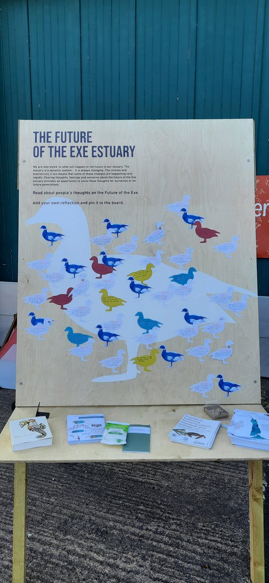 lindseyexeter's tweet photo. Pop down to Topsham Quay today to learn about @Tidelines1 and how we've been working with @UniofExeter and communities up and down the Exe Estuary https://t.co/ZggrLPqE0F