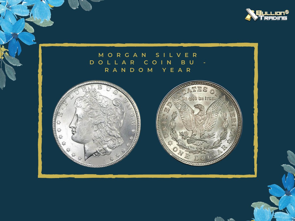 Bullion_Trading's tweet photo. Morgan Silver Dollar Coin BU - Random Year
Check Out Our Post: hhttps://posts.gle/vvQRrs
#gold #silver #silverbar #silverbullion #silverjewellery https://t.co/LJZOlJ8Lw3