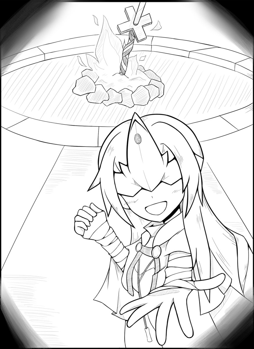 灰は火を求める ダークソウル3 あんべえ ヒゲの漫画