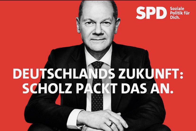 Good luck <a href="/OlafScholz/">Olaf Scholz</a> <a href="/spdde/">SPD Parteivorstand 🇪🇺</a> ! 🇩🇪 🇪🇺 #ProgressiveEurope 
#ScholzPacktDasAn 
#GermanElection2021