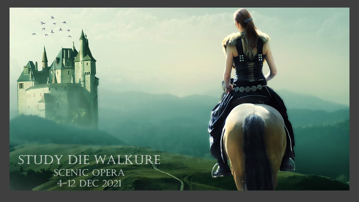 ScenicOpera's tweet photo. Accepting applications now from Brunnhildes, Sieglindes, Siegmunds, Hundings, Wotans, Frickas, Siegrunes, Helmwiges, Grimgerdes, Ortlindes, Waltrautes, Schwertleites, Rossweisses, and Gerhildes to study Die Walküre online with us.

Places are limited, and filling up fast! #opera https://t.co/zmgAorP942