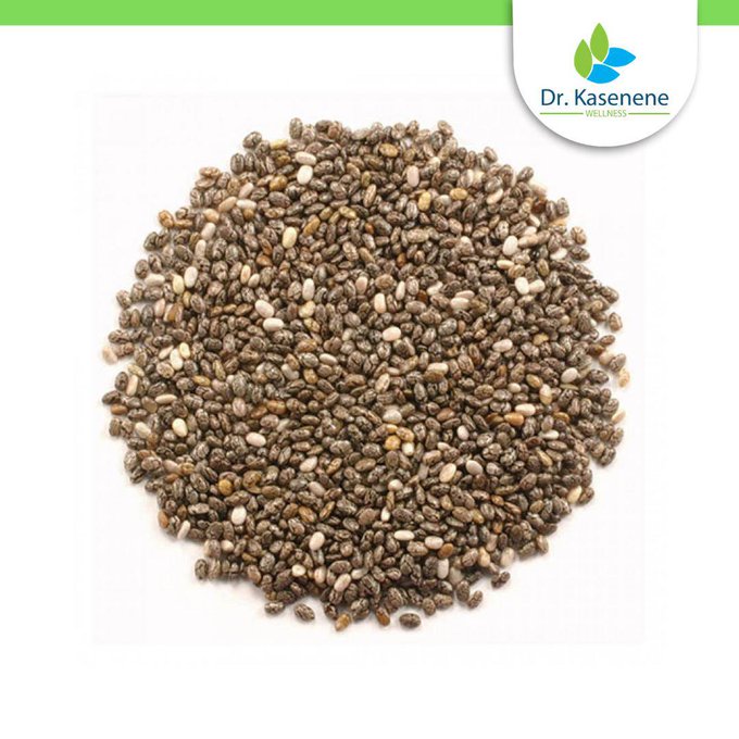 drkasenene's tweet photo. Chia seeds are quite popular and for good reason. 
They're high in fibre, omega 3 fats, calcium, vitamin C, magnesium and selenium which make them good for digestion, heart health, bone health, energy, immunity, brain health as well as boosting metabolism. 
Have 1 to 2 tbs daily. https://t.co/NMqJs5sqCz