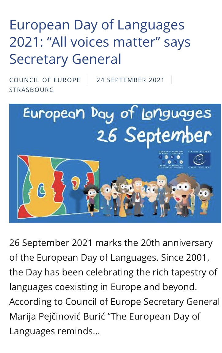 💕Celebrating the European Day of Languages...and my partner’s birthday 😜💕  Happy Sunday  
#alllanguagesmatter