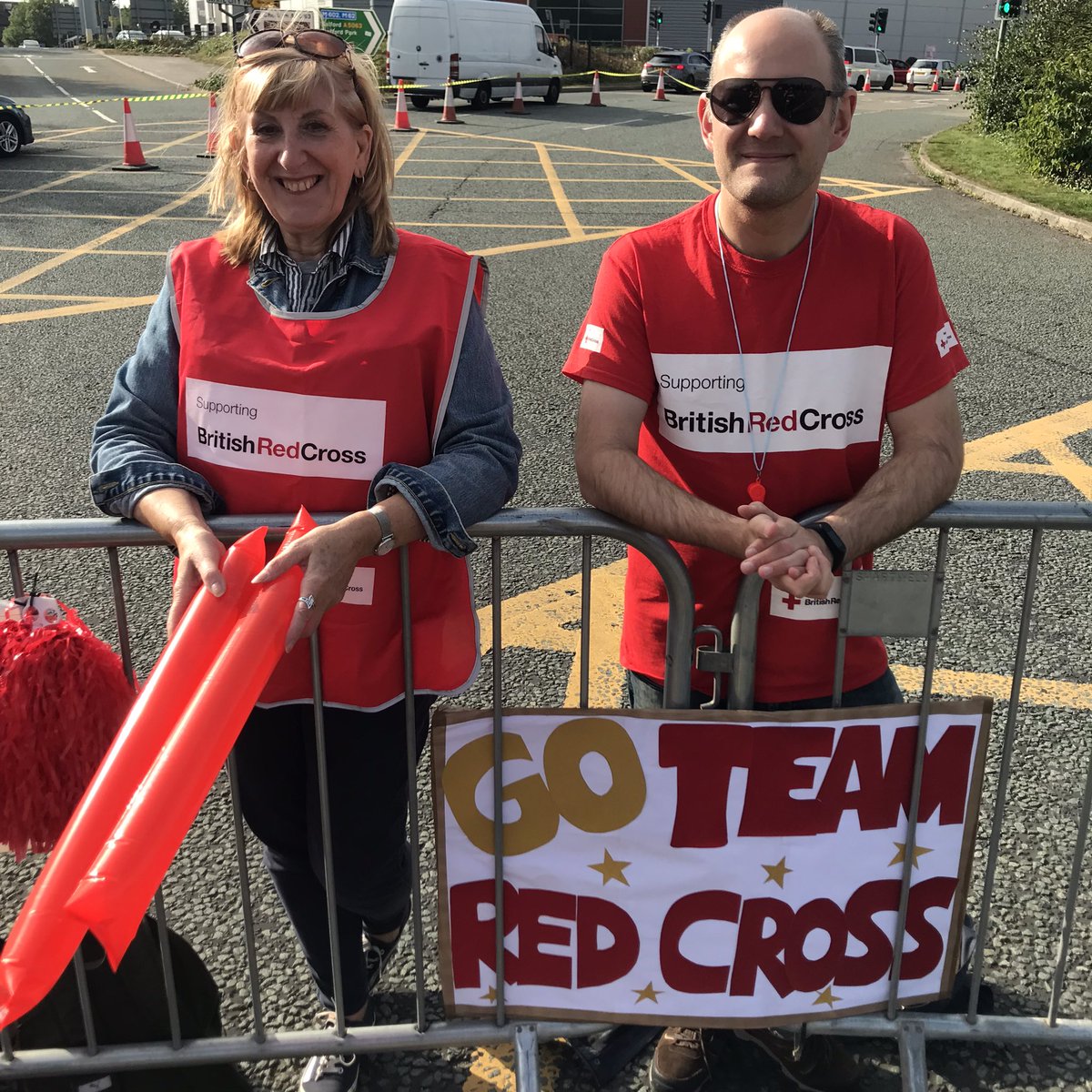 It’s #GreatManchesterRun day! 🥳Well done to all the amazing runners! It’s proper inspirational stuff! Go #TeamRedCross!