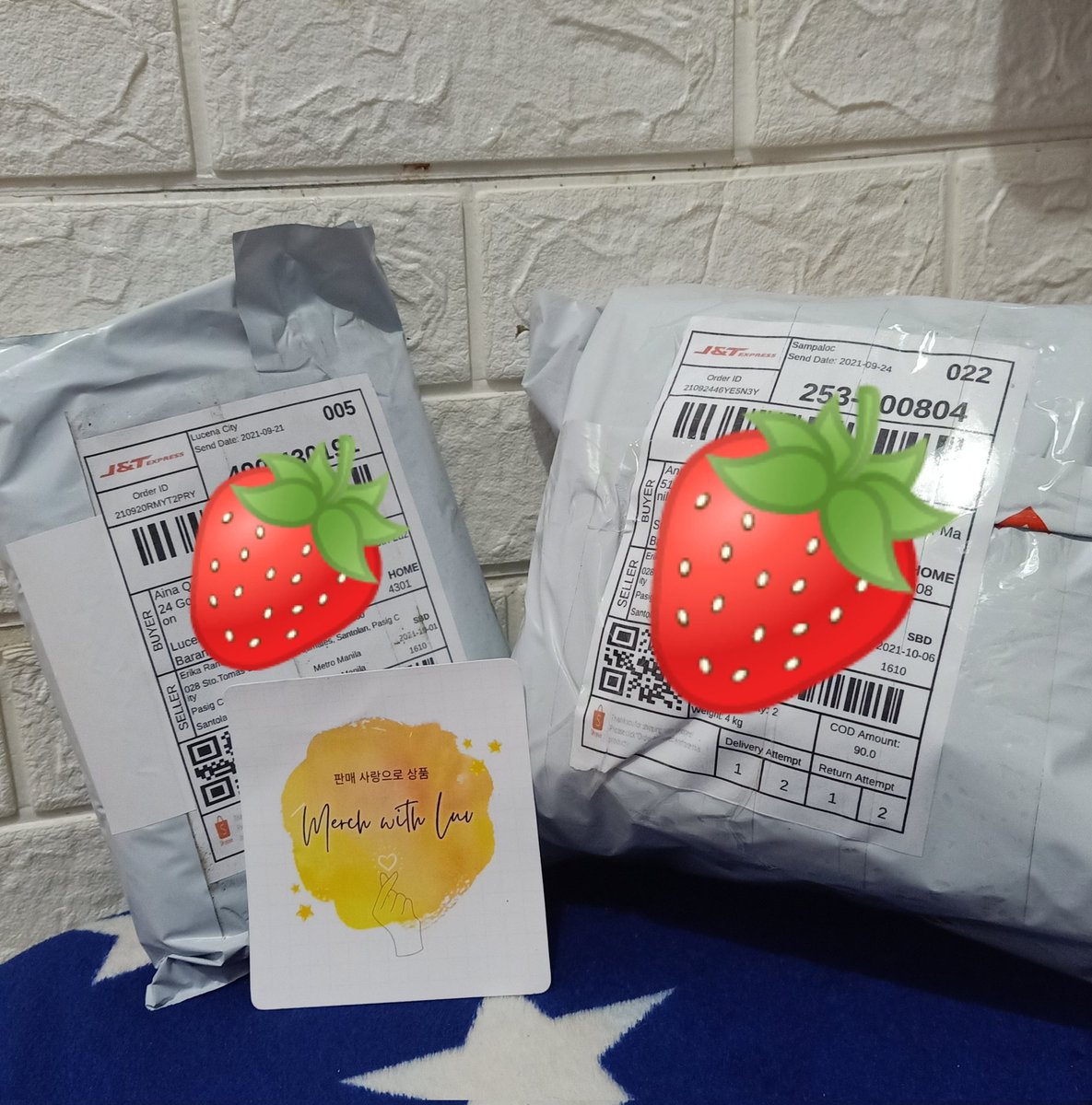merchwithluv's tweet photo. #MWL_PROOFS 🍓

FOR SHIPPING!
THANK YOU MERCHIES! 🤗 https://t.co/OKYQOKgDbf